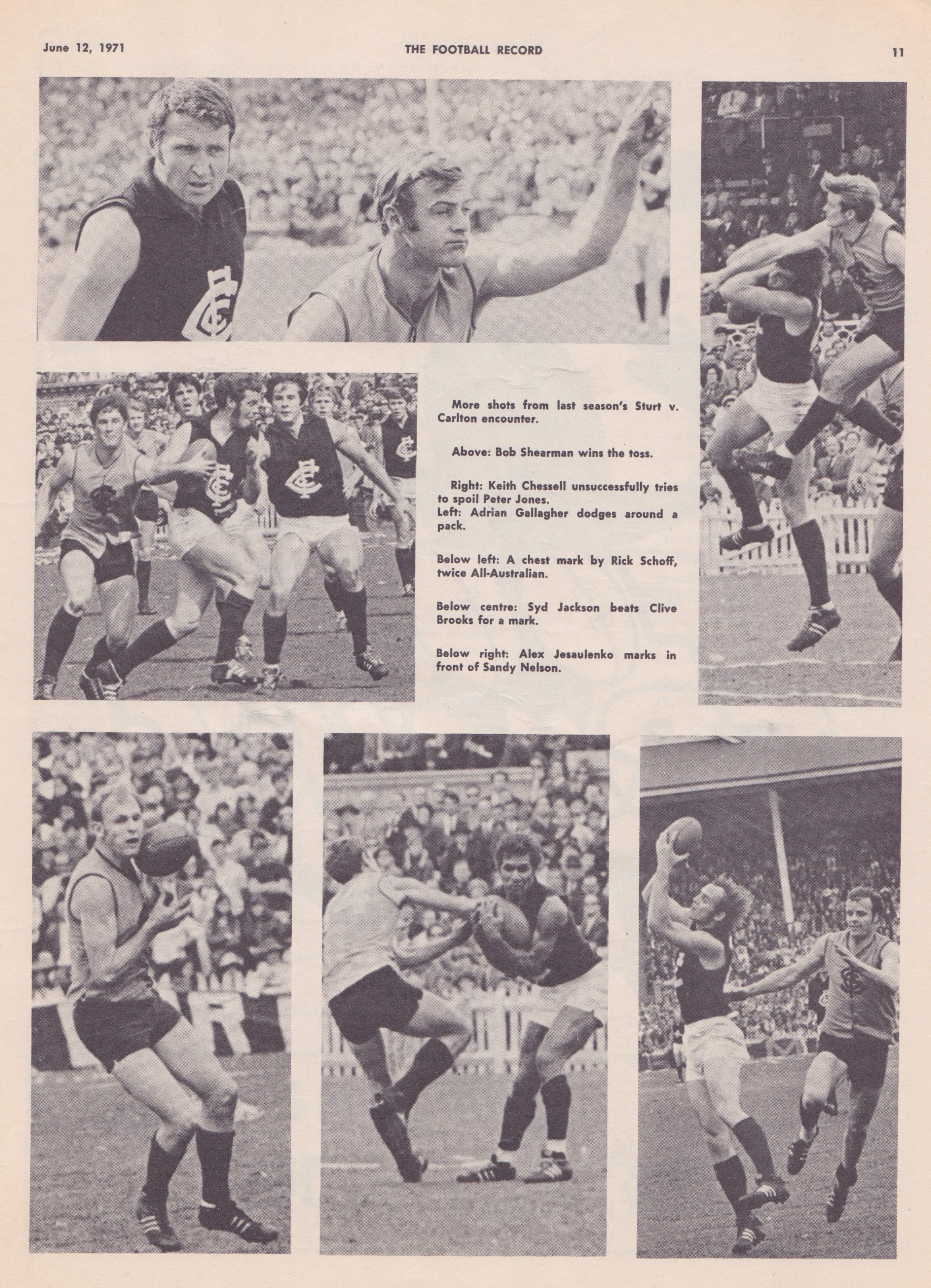 1970 - Carl vs Sturt.