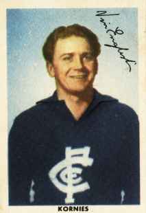 1954 - Vin English (Kornies Swap Card).