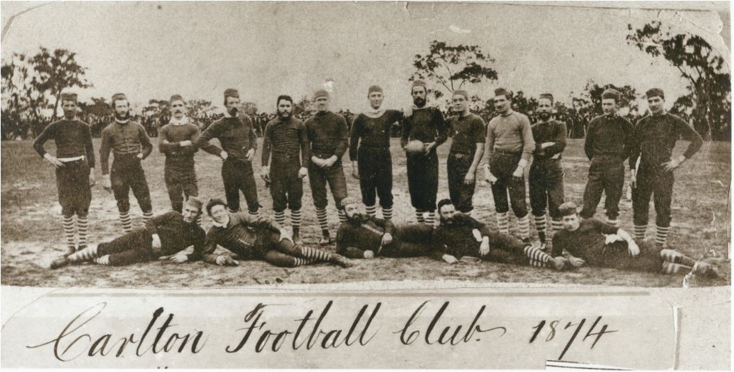 1874 Carlton Football Club team
Australian Gallery of Sport