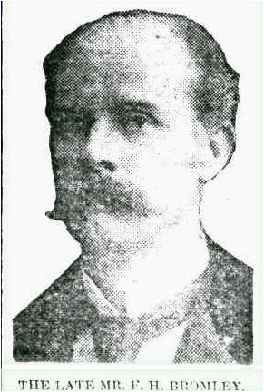 F. H. Bromley - Carlton President 1895
Trove: Weekly Times October 03 p23 1908