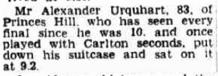 1945 Alexander Urquhart interview
Herald September 29 p3 1945