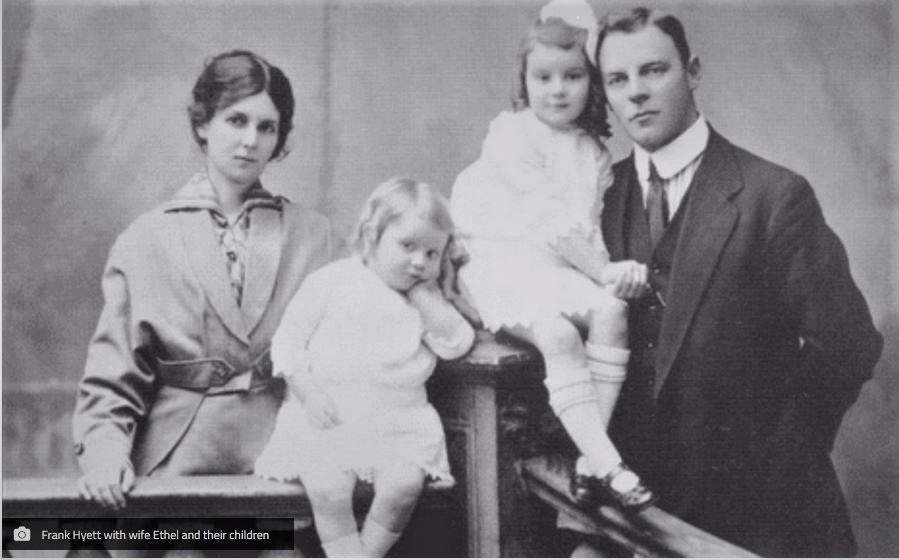 1910s Frank Hyett (Vice President 1919) and family.
From the AFL article, "What happened the last time footy faced a pandemic."
AFL image 