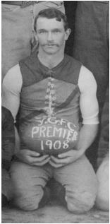 1908 Bert Lithgow 
Yarra Glen Football Club
Courtsey Rhett Bartlett 