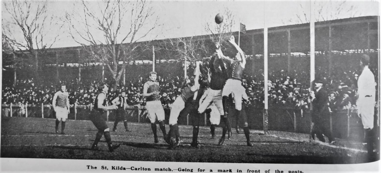 1907 Semi Final v St.Kilda
Image: SLV, Illustrated Sporting and Dramatic News (Melb)
