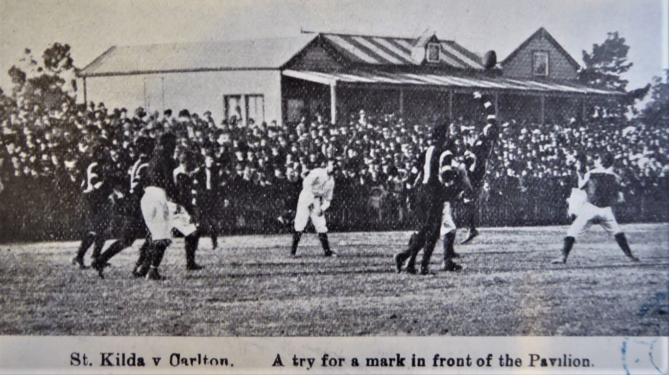 1907 Round 1 v St.Kilda PP 
Image: SLV, Illustrated Sporting and Dramatic News
May 02 p11