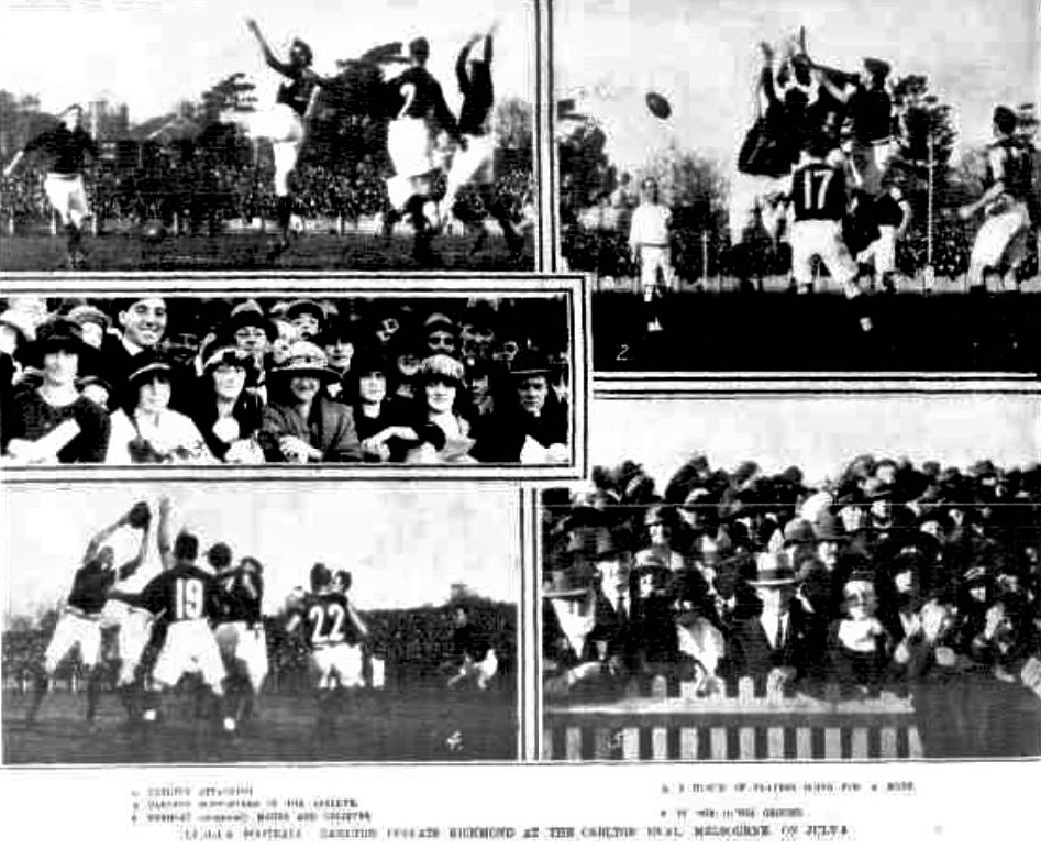 1921 Rnd 10 v Richmond at Princes Park
Trove: Australasian July 16 p50