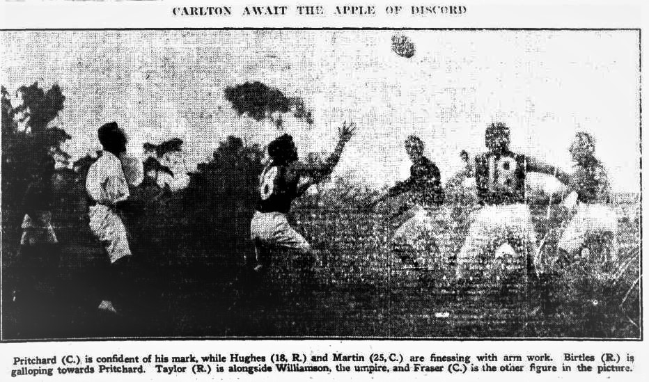 1922 Rnd 8 v Richmond at Punt Road
Trove: Herald June 24 sporting edition p1