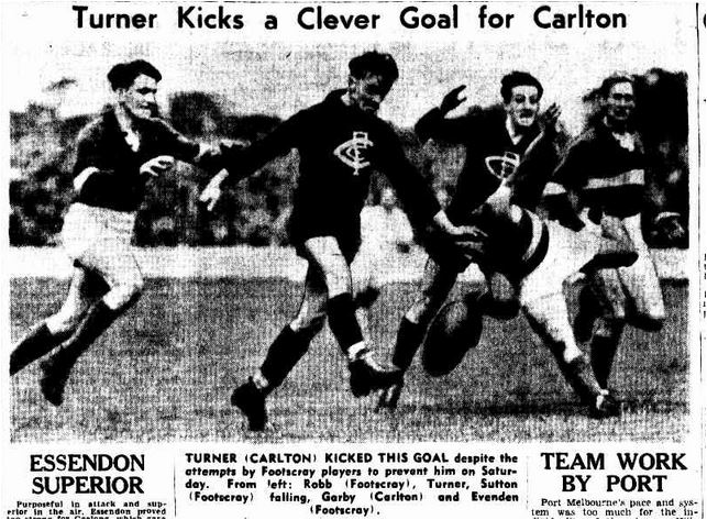 1947 Rnd 4 v Footscray
Herb Turner
Age May 12 