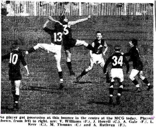 1952 Semi Final v Fitzroy
Trove; Sporting Globe September 06