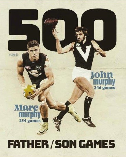 2019 Rd 5 - Murphy's 500 game milestone.