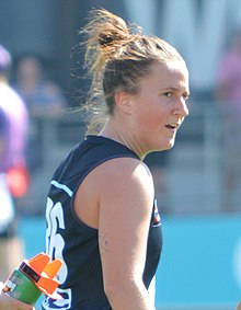 2019 AFLW Rd 5 - Jayde Van Dyk.